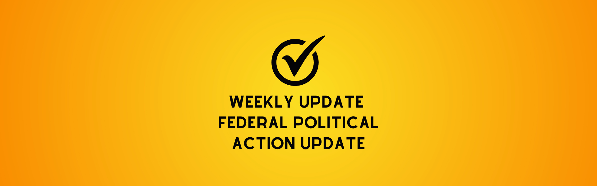 Federal Political Action Header