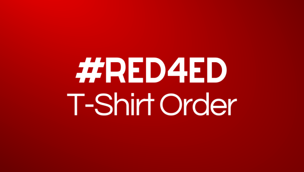 Red 4 Ed Shirt Order