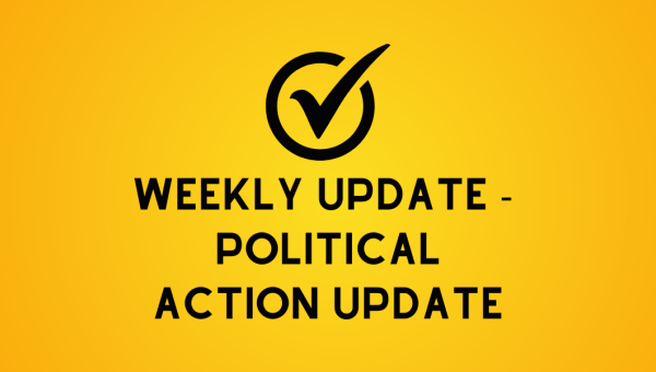 Political Action Update Header